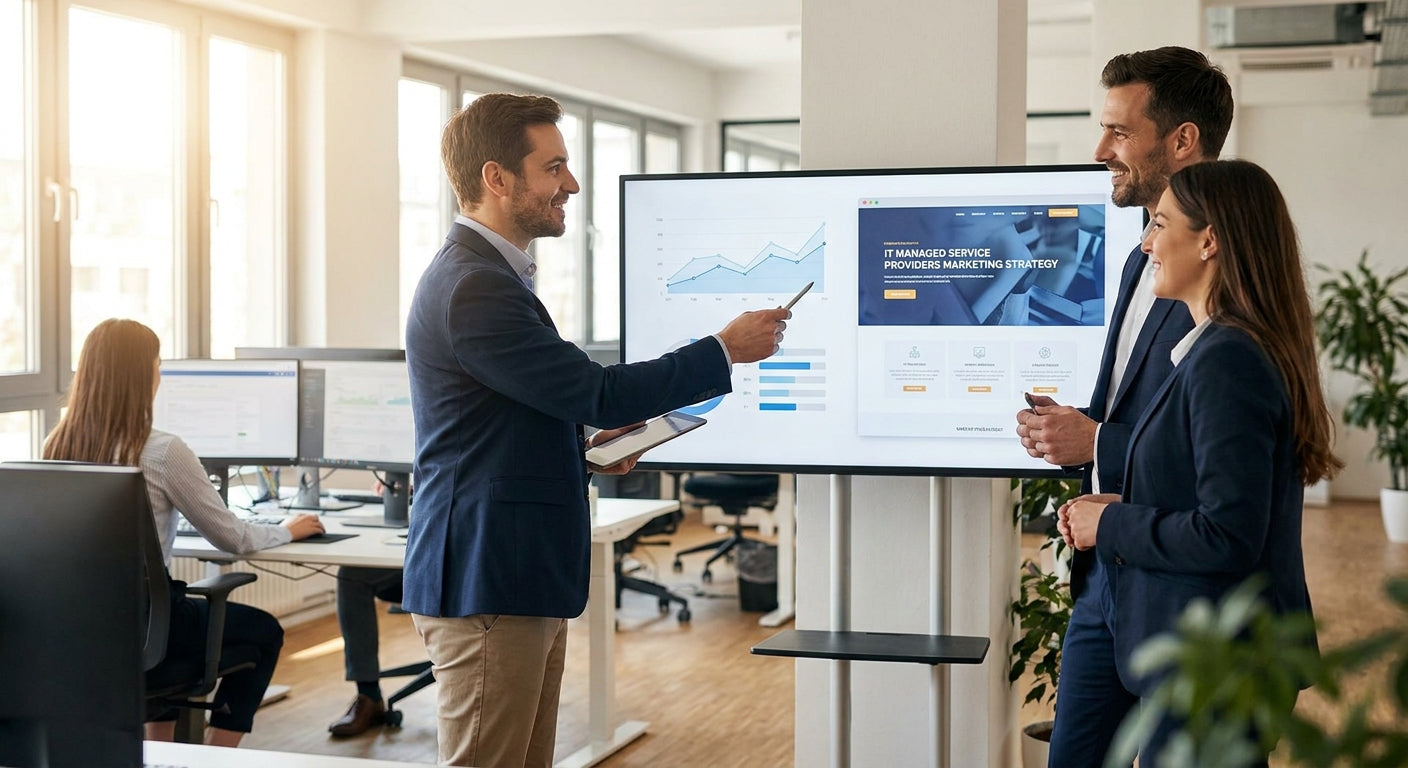 Best digital marketing agency for IT managed service providers