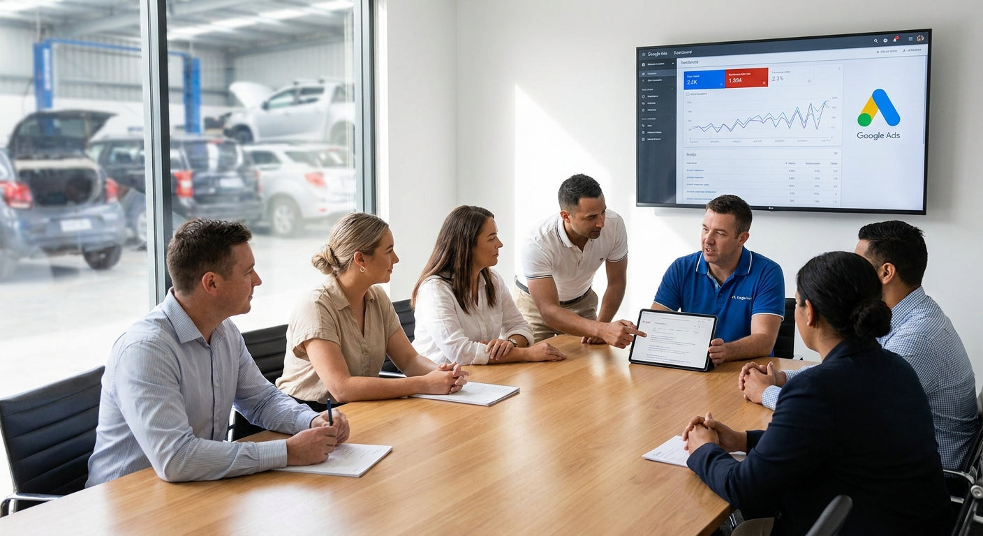 Best Google Ads agency for panel beaters and smash repairers