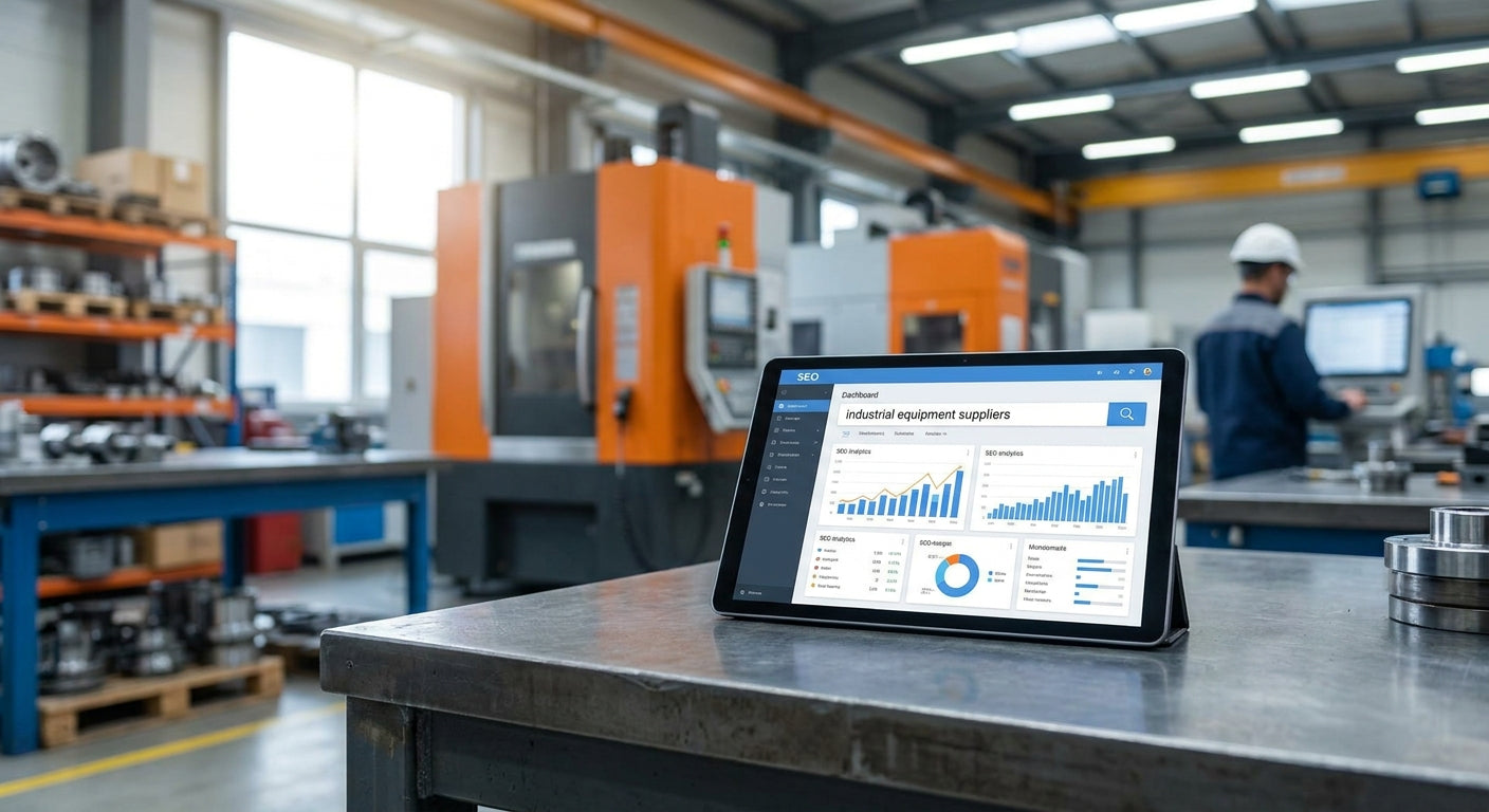 SEO for industrial equipment suppliers