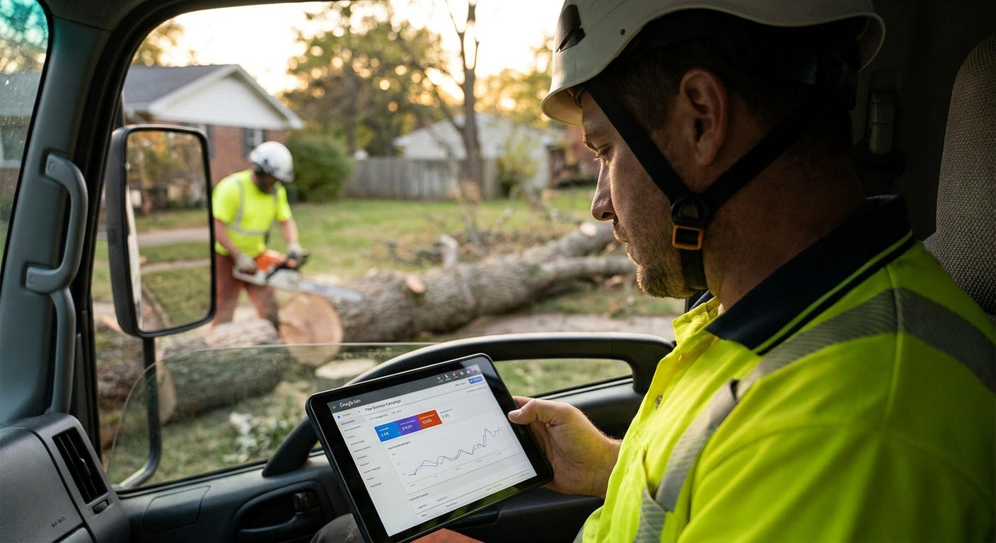 Google Ads for tree removal and arborist services