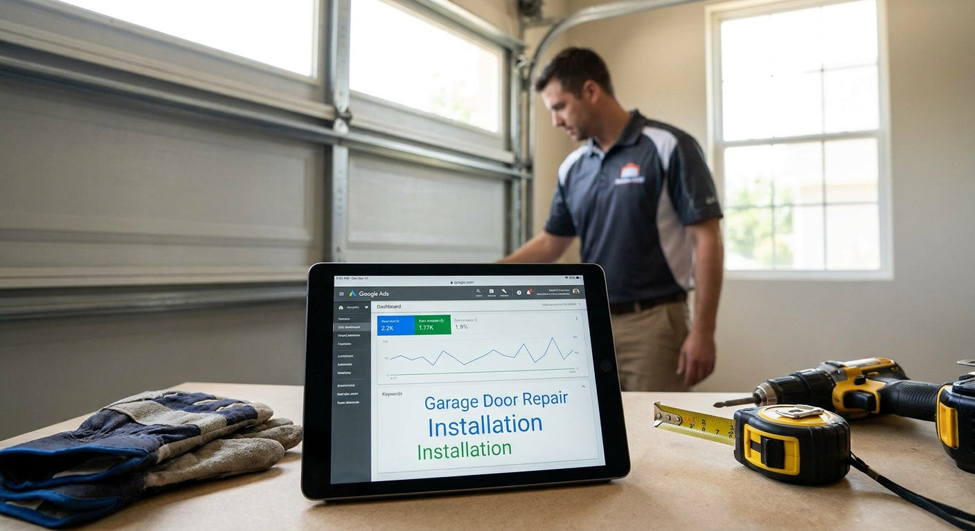 Google Ads for garage door installers