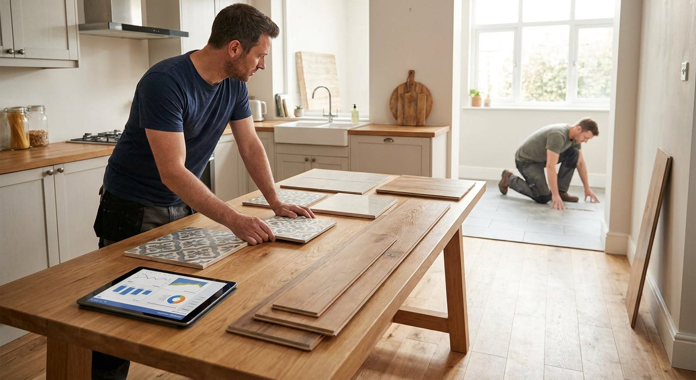 Facebook ads for tiling and flooring companies