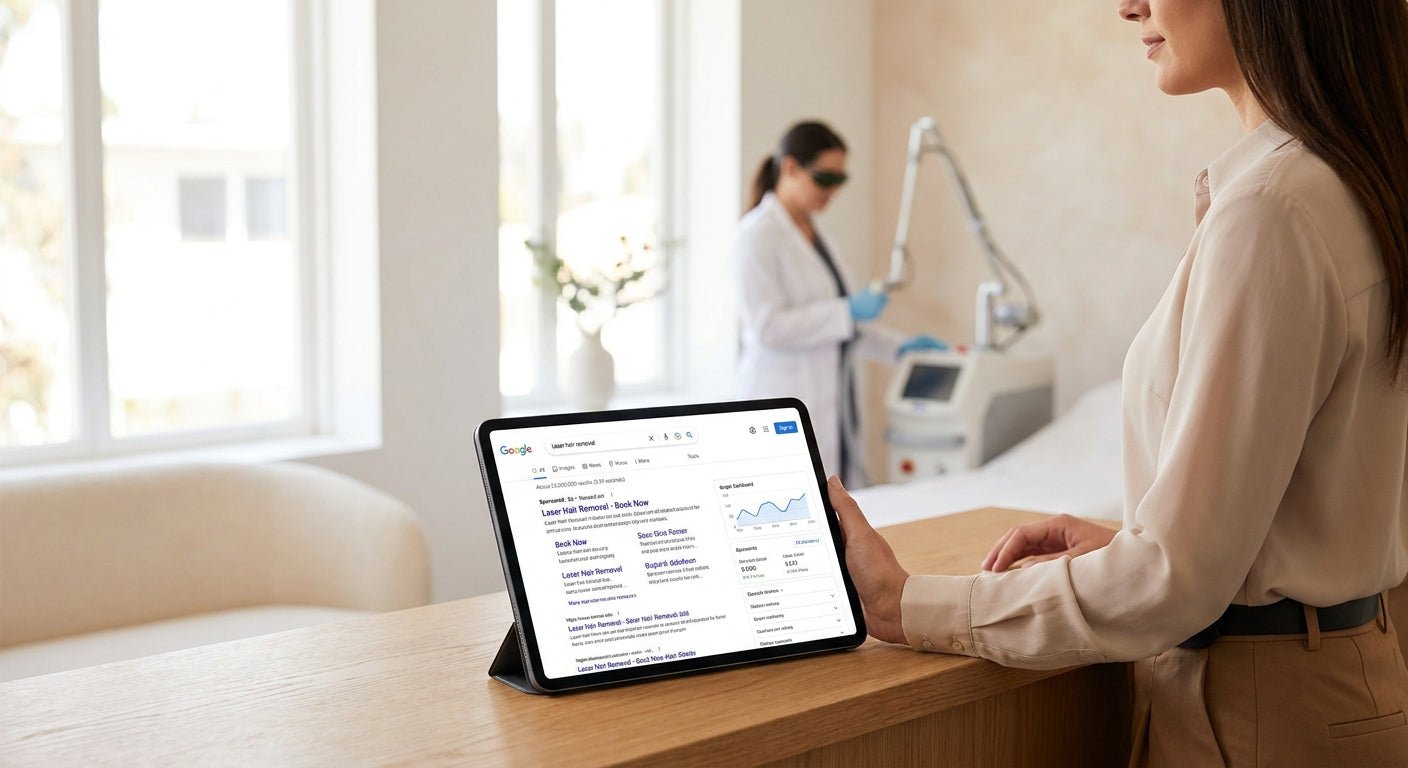 Google Ads for Laser Hair Removal Clinics: 2026 Verdict - The Perfume Oil Company