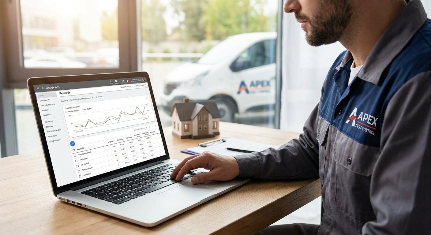 How to Run Google Ads for Pest Control (2026 Guide) - The Perfume Oil Company