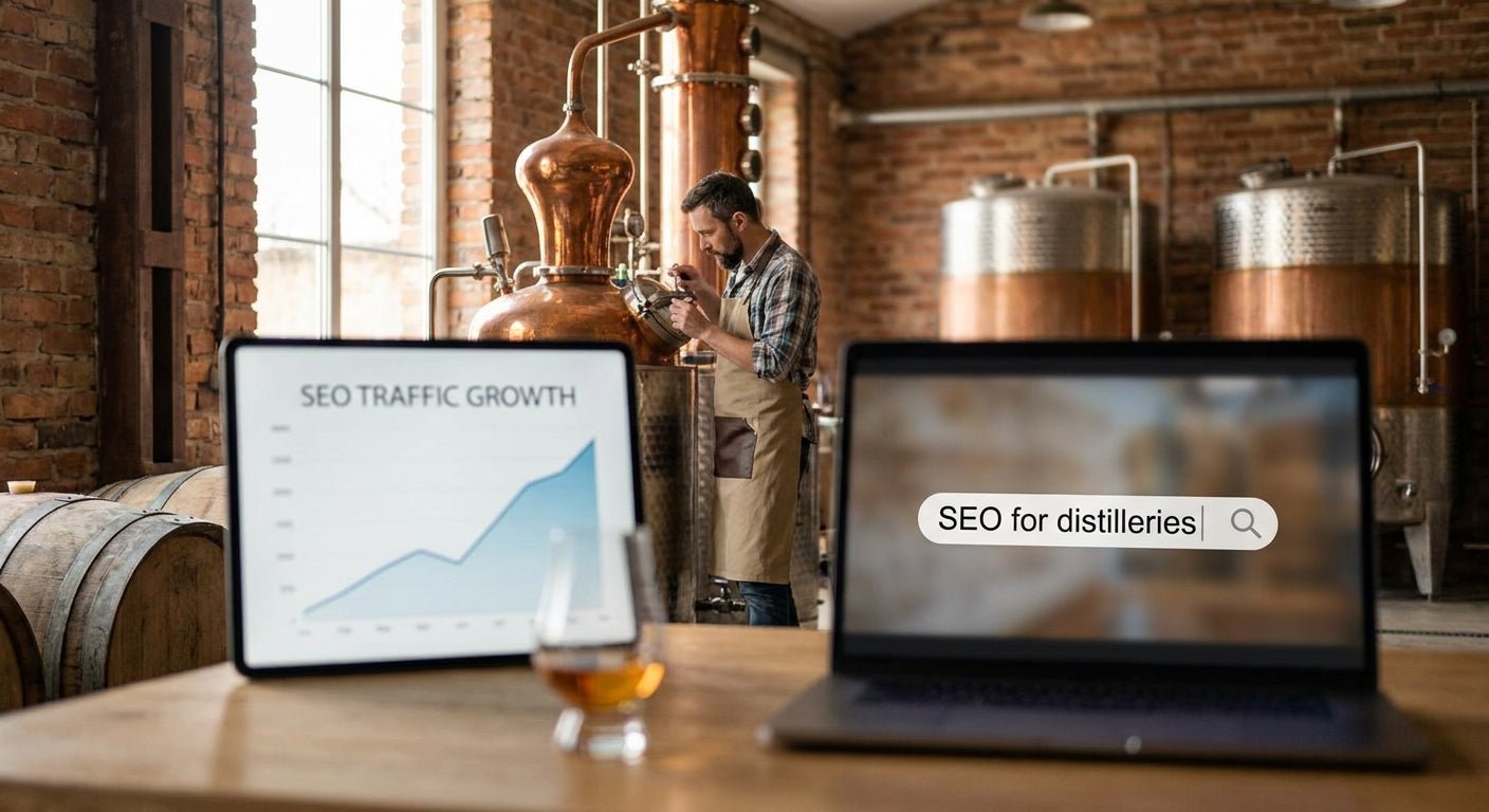 SEO for Distilleries 2026: What Actually Ranks - The Perfume Oil Company
