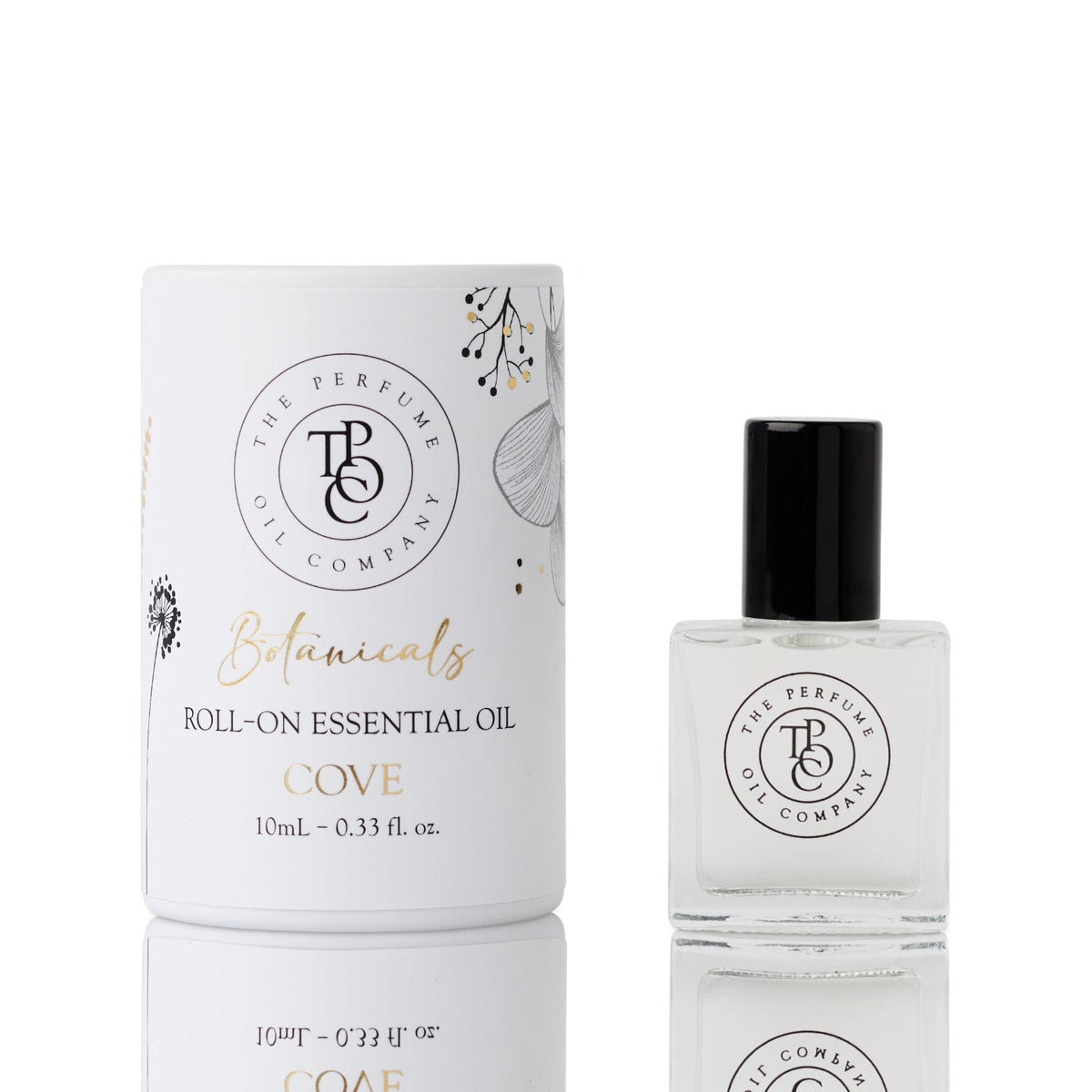 COVE Natural Lavender & Cedarwood roll-on perfume oil bottle by The Perfume Oil Company