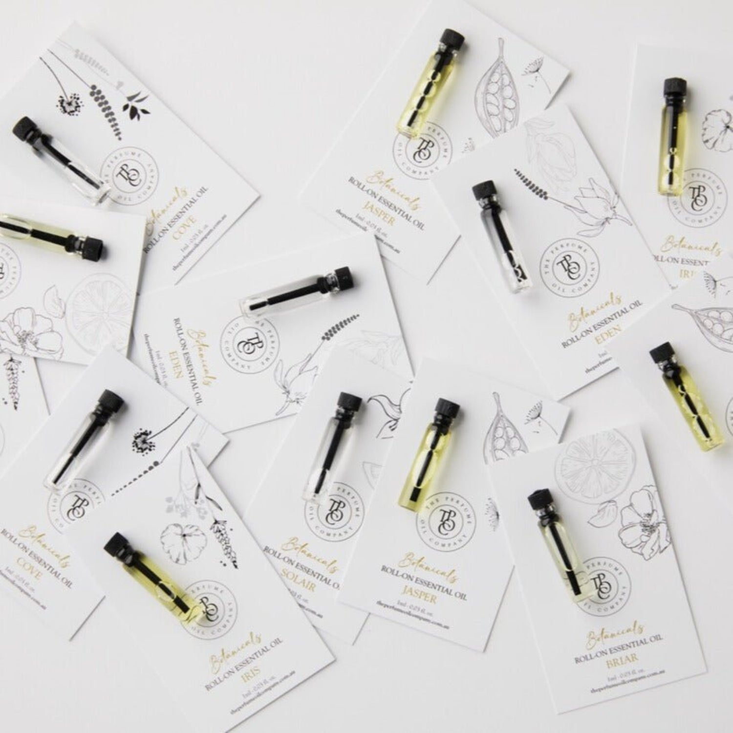 EDEN - Natural Lime & Bergamot Perfume Oil - The Perfume Oil Company