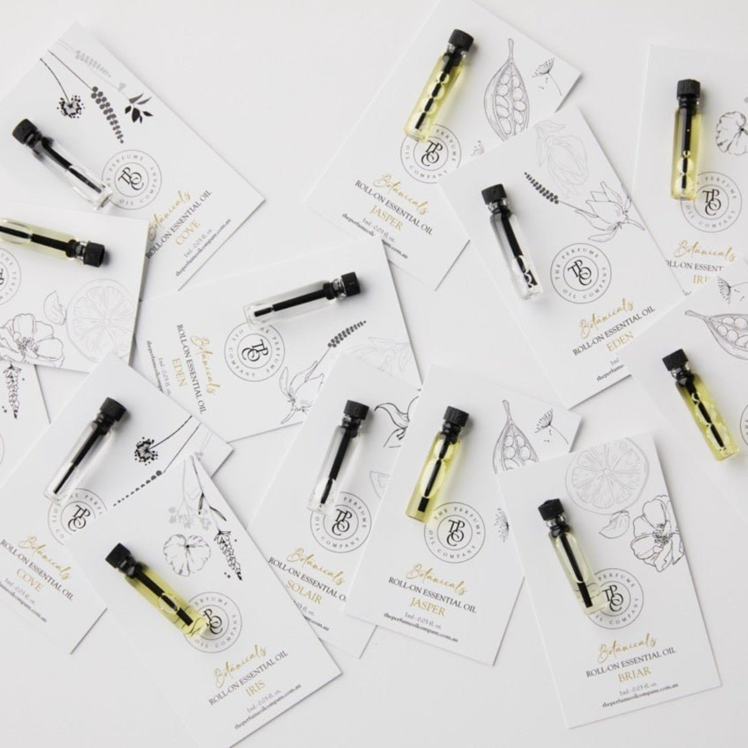 Iris - Natural Geranium & Cedar Perfume Oil - The Perfume Oil Company